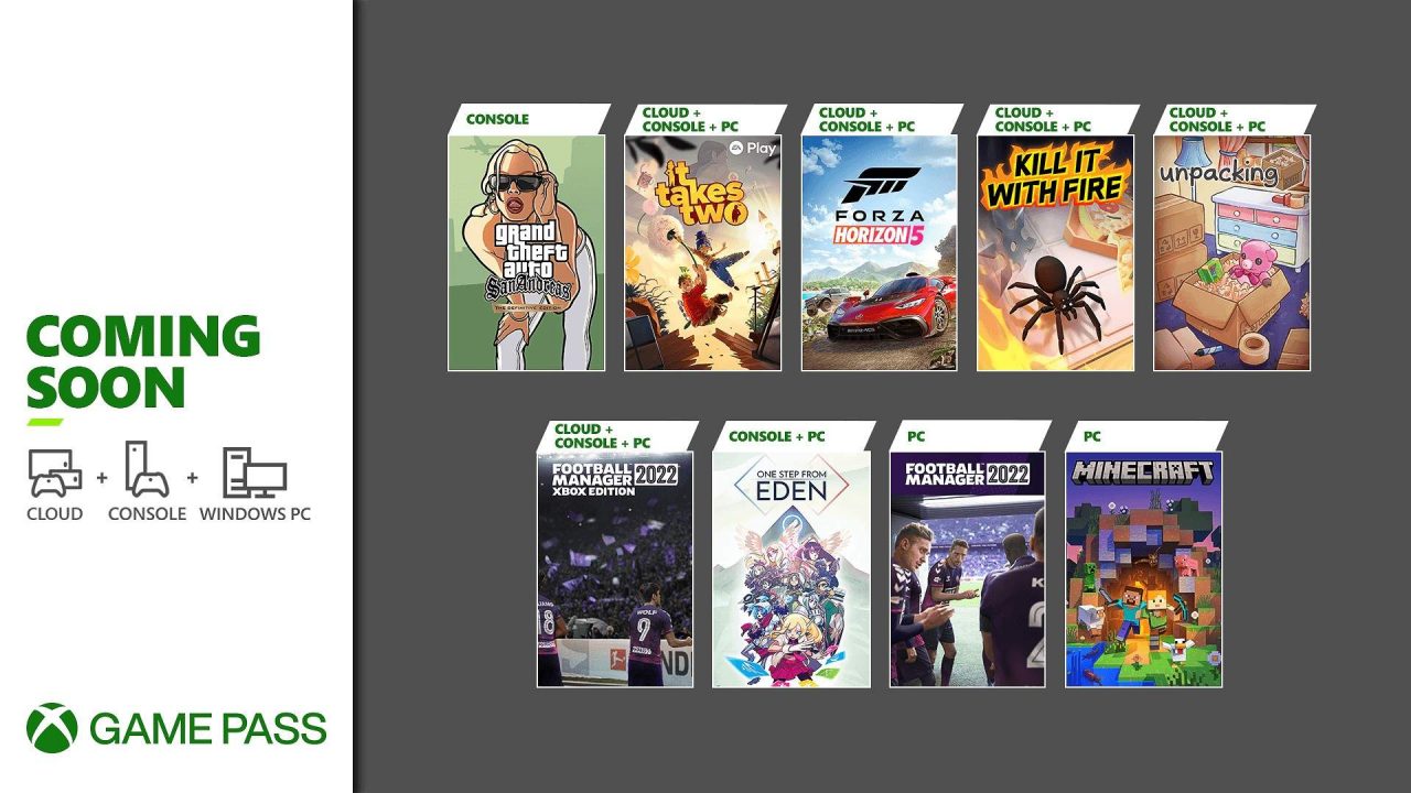 Xbox Game Pass – Les nouveaux arrivants de novembre 2021